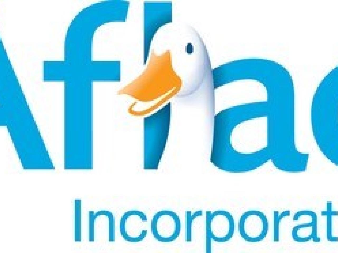 Aflac将徽标与Aflac Duck合并。