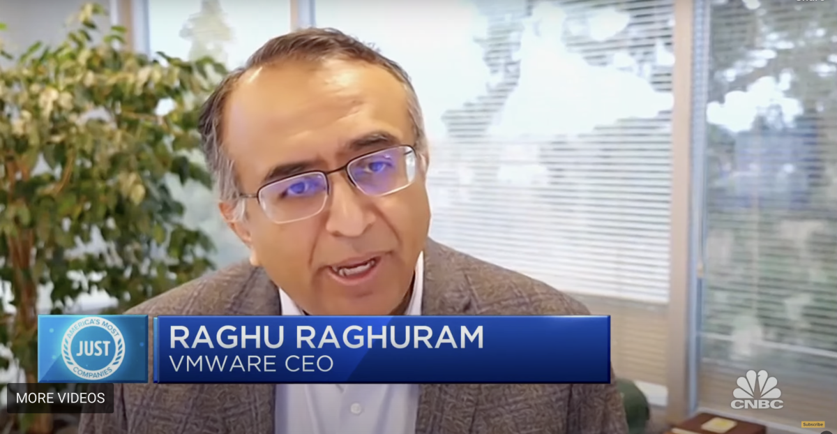 拉Raghuram VMware CEO