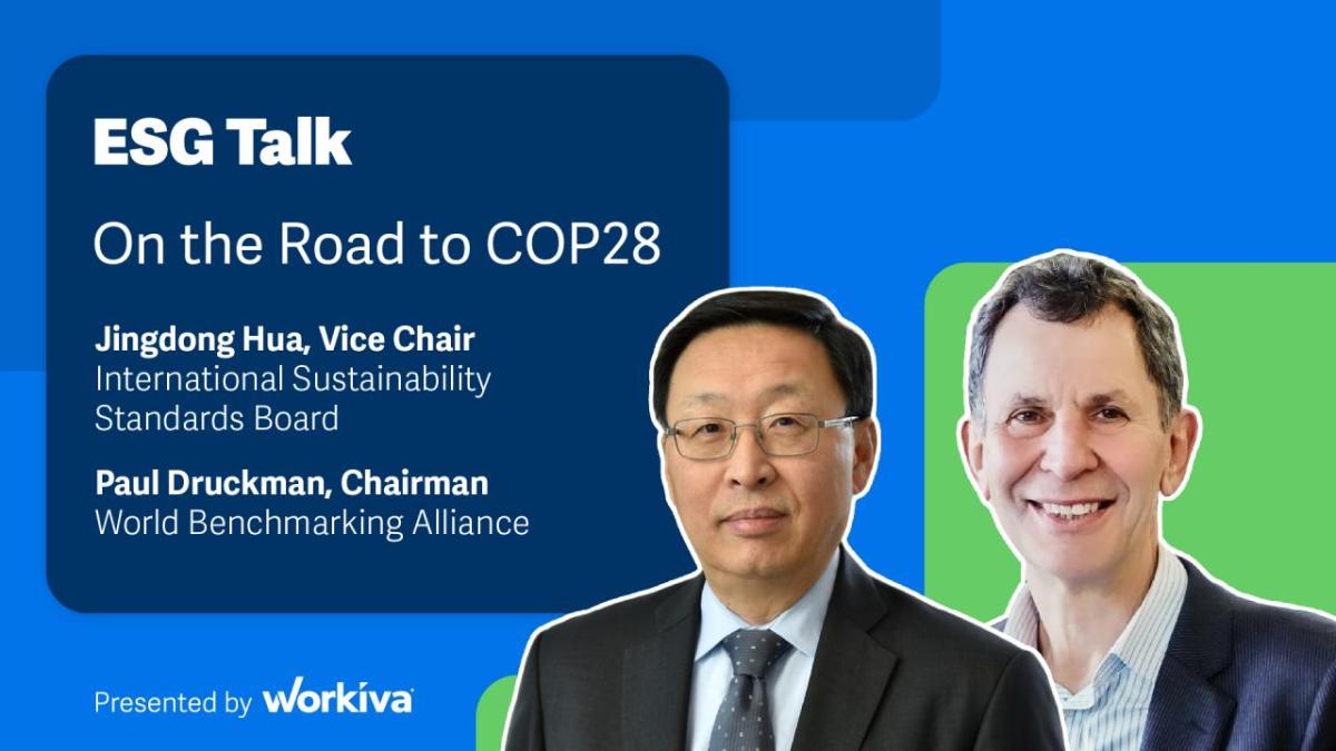 ESGTalk:通向COP28金博宝怎么注册京东华副主席Paul Drukman世界基准联盟