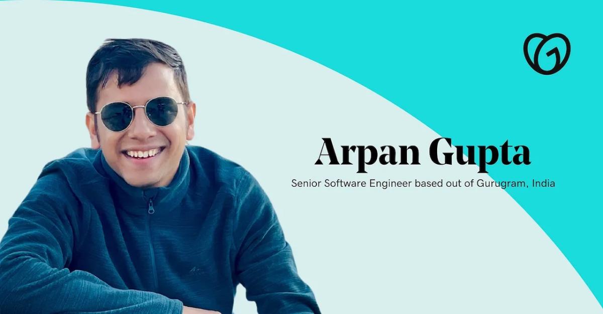 Arpan Gupta高级软件工程师