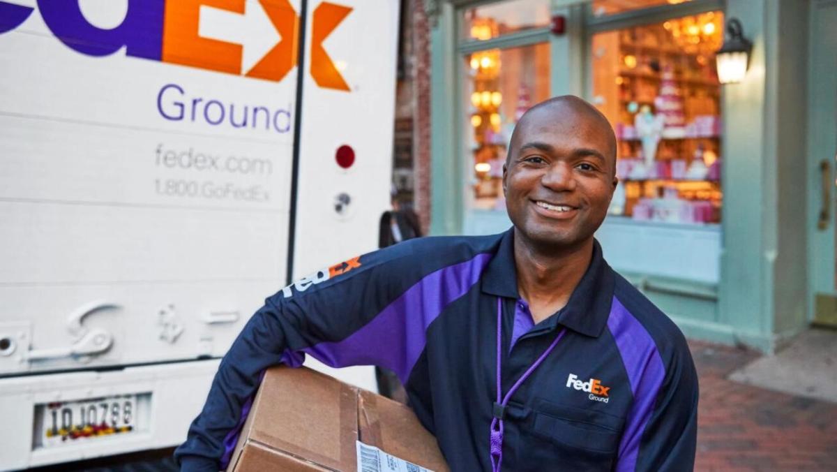 fedEx送货驱动