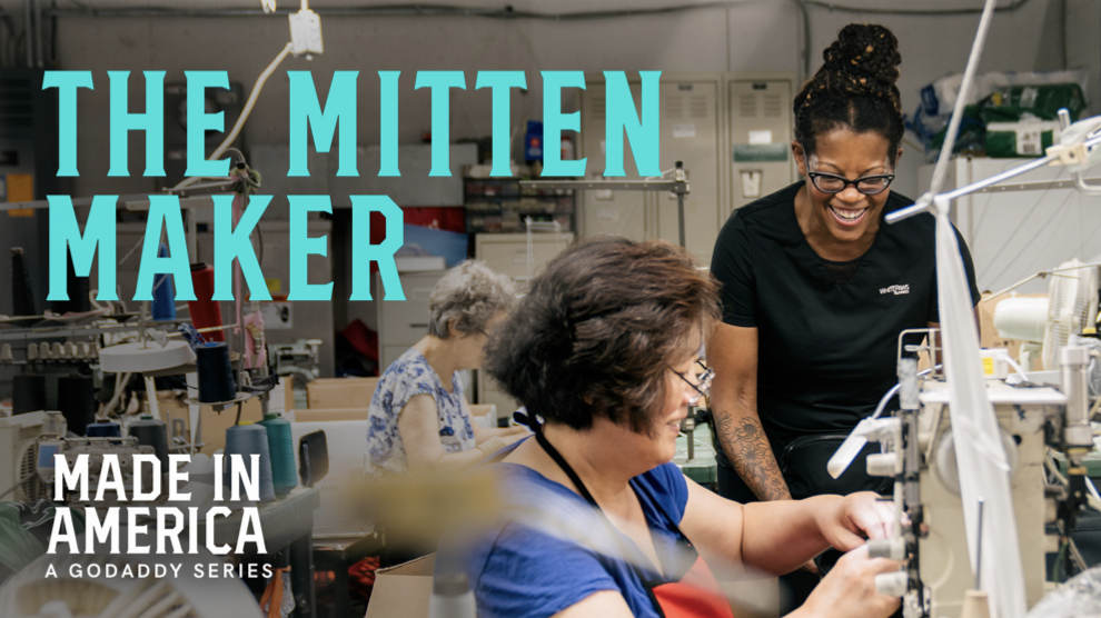 Mitten Maker美国制造女性显示造手套