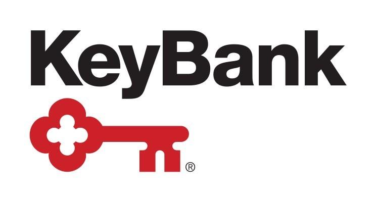 KeyBank徽标。