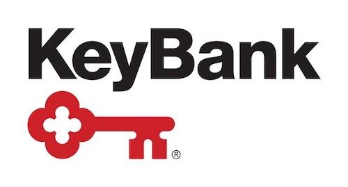 KeyBank标志。