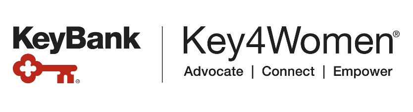 KeyBank和Key4Women徽标。