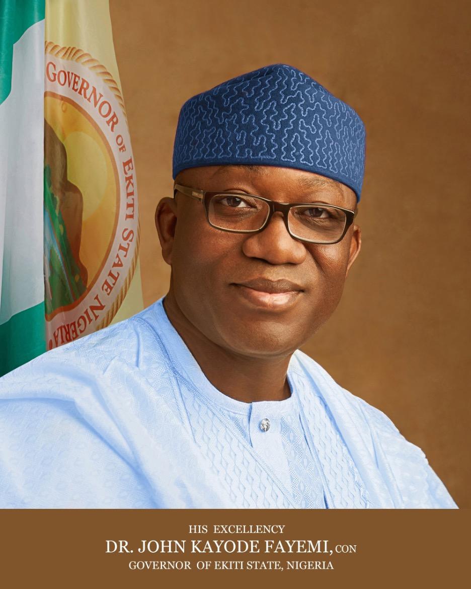 博士Ekiti州长Kayode Fayemi