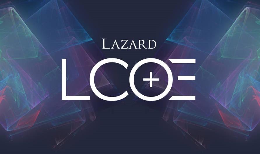 Lazard LCOE封面